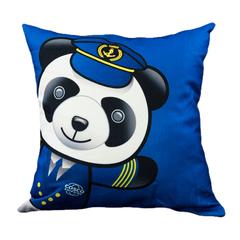 中远海运(cosco shipping) 熊猫船长蓝色抱枕