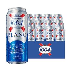1664白啤罐装500ml*12【包邮】GM29903391