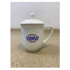 中远海运(cosco shipping) 骨瓷茶杯 400ml 定制杯子【包邮】GM20707057