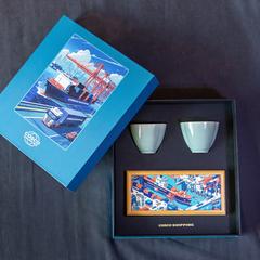 中远海运(cosco shipping) cosco shipping云香茶杯套装【包邮】GM29903001