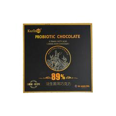 Karibee可瑞比黑巧克力89% 200g【包邮】