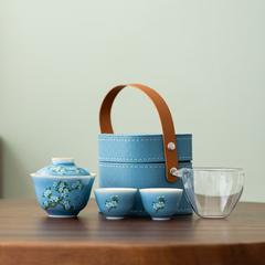 中远海运(cosco shipping) 中远海运定制 繁花似锦旅行茶具套装【包邮】GM29903604