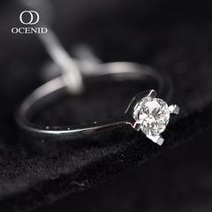 奥希尼(OCENID) PT900女钻戒 D/0.313CT 2.067G 01040015