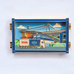 中远海运(COSCO SHIPPING) 【六一促销】中远海运链动全球立体折叠冰箱贴GM29903921