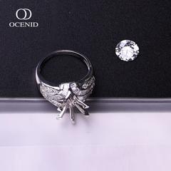 奥希尼(OCENID) PT900女钻戒 D/2.033+d/0.925CT 8.20G 01050043（钻托分离）