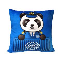 中远海运(cosco shipping) 熊猫船长抱枕靠垫（方形）