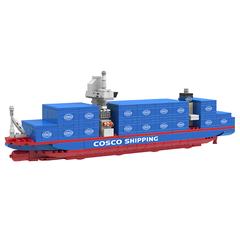 中远海运(cosco shipping) 拼搭摩羯座轮 船模