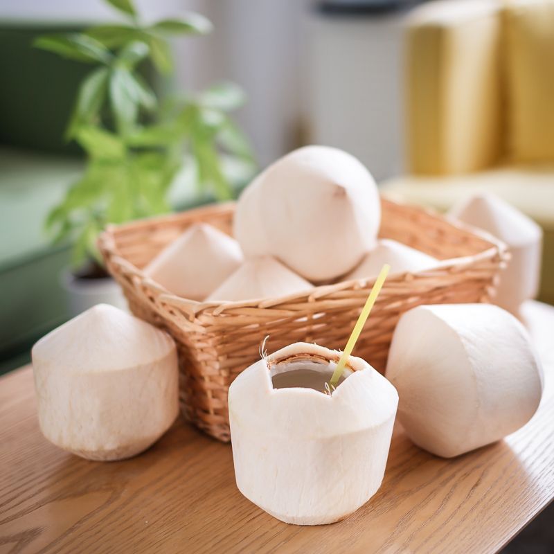 [远洋暖心] a级泰国香水椰青 整箱/9个装(赠开椰器)【自提】