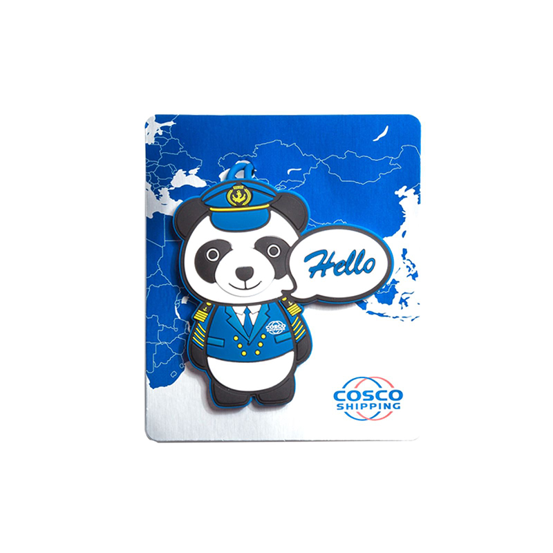 中远海运coscoshipping熊猫船长行李牌