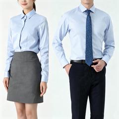 全棉衬衫（长袖圆摆）男女款【包邮】可加印logo GM29901583