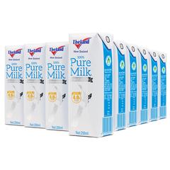 Theland/纽仕兰 4.0g蛋白质高钙低脂纯牛奶250ml*24原箱 新西兰进口