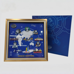 中远海运(COSCO SHIPPING) 中远海运环球启航徽章套装【包邮】GM29903987